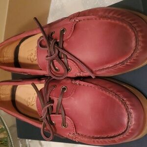 Sperry Gold Cup Burnished Red Shoes